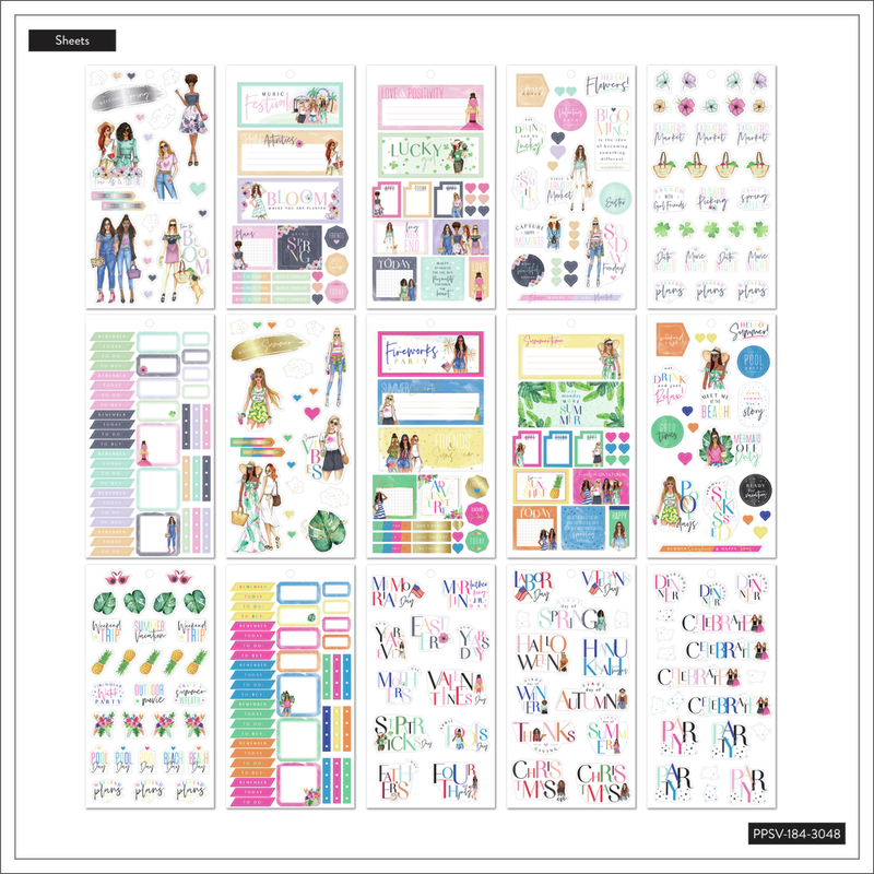Value Pack Stickers - Rongrong - Seasonal - Mini