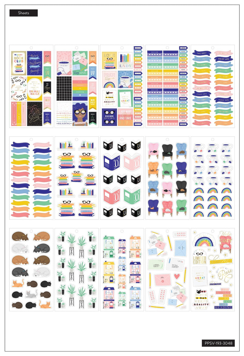 Value Pack Stickers - Bookish – The Happy Planner