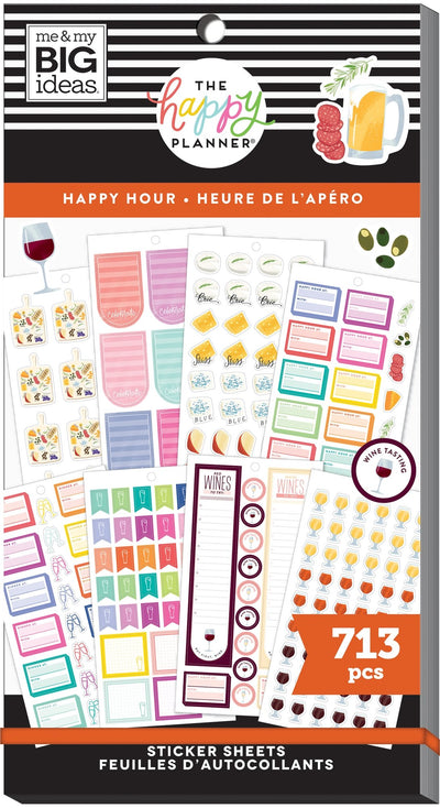 Value Pack Stickers - Happy Hour