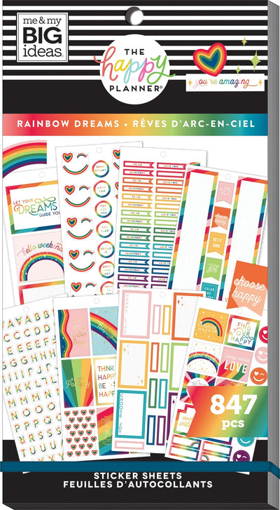Value Pack Stickers - Rainbow Dreams