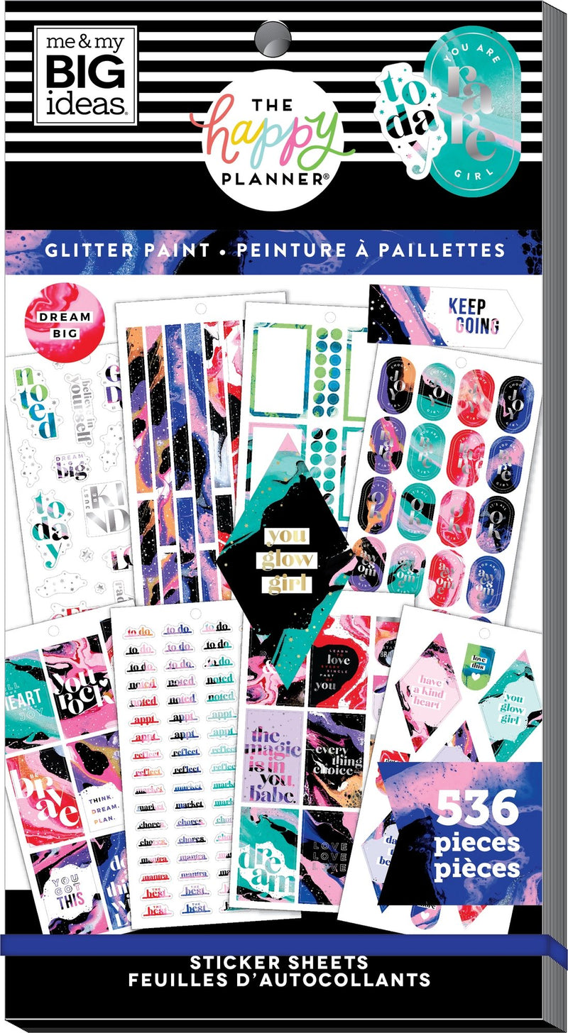Value Pack Stickers - Splattered Paint