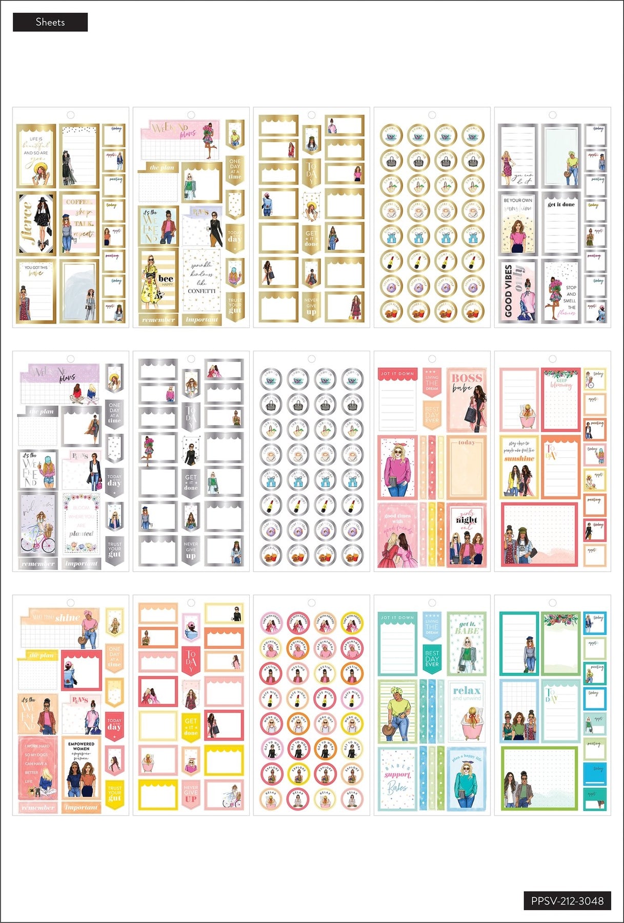 Big Money Energy Planner Sticker Book [EVERYDAY] (Set of 6) – Rongrong  Wholesale