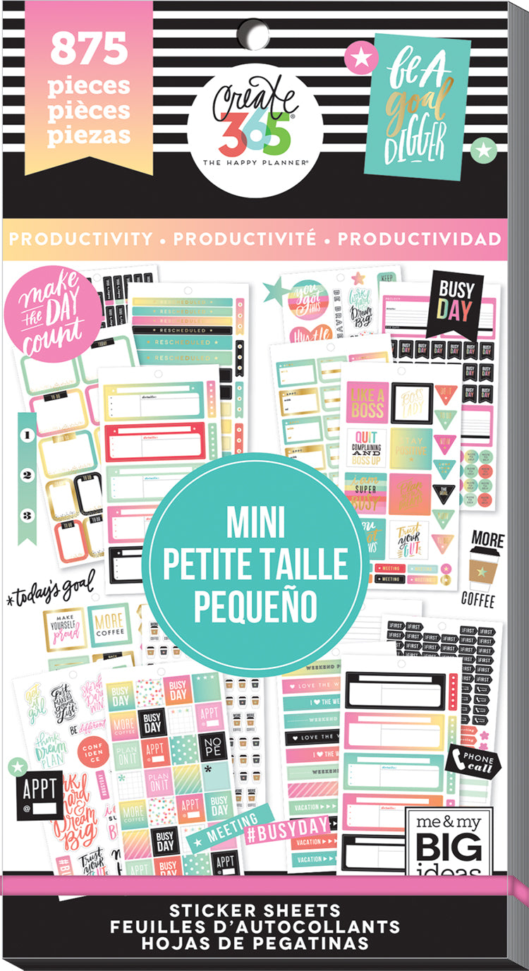 Value Pack Stickers - Productivity - Mini