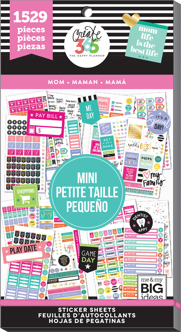 Value Pack Stickers - Mini Mom