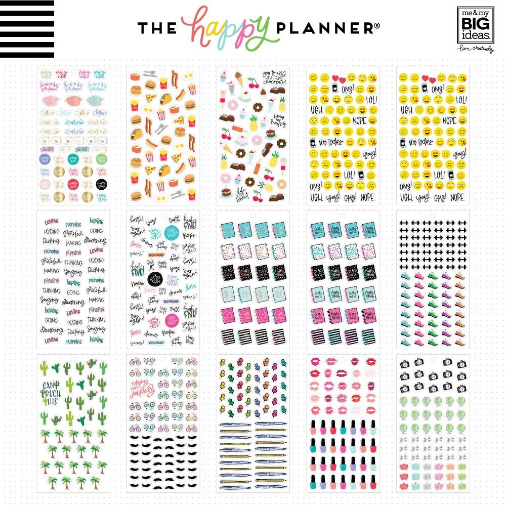 Value Pack Stickers - Planner Basics® - Mini – The Happy Planner