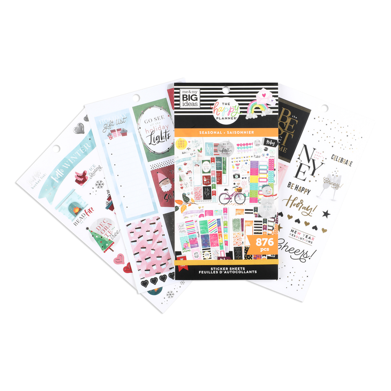 Value Pack Stickers - All in a Season – The Happy Planner