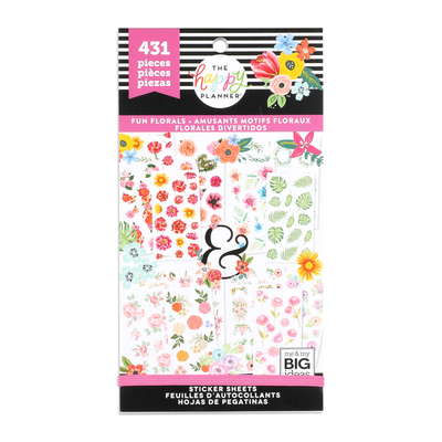 Value Pack Stickers - Fun Florals