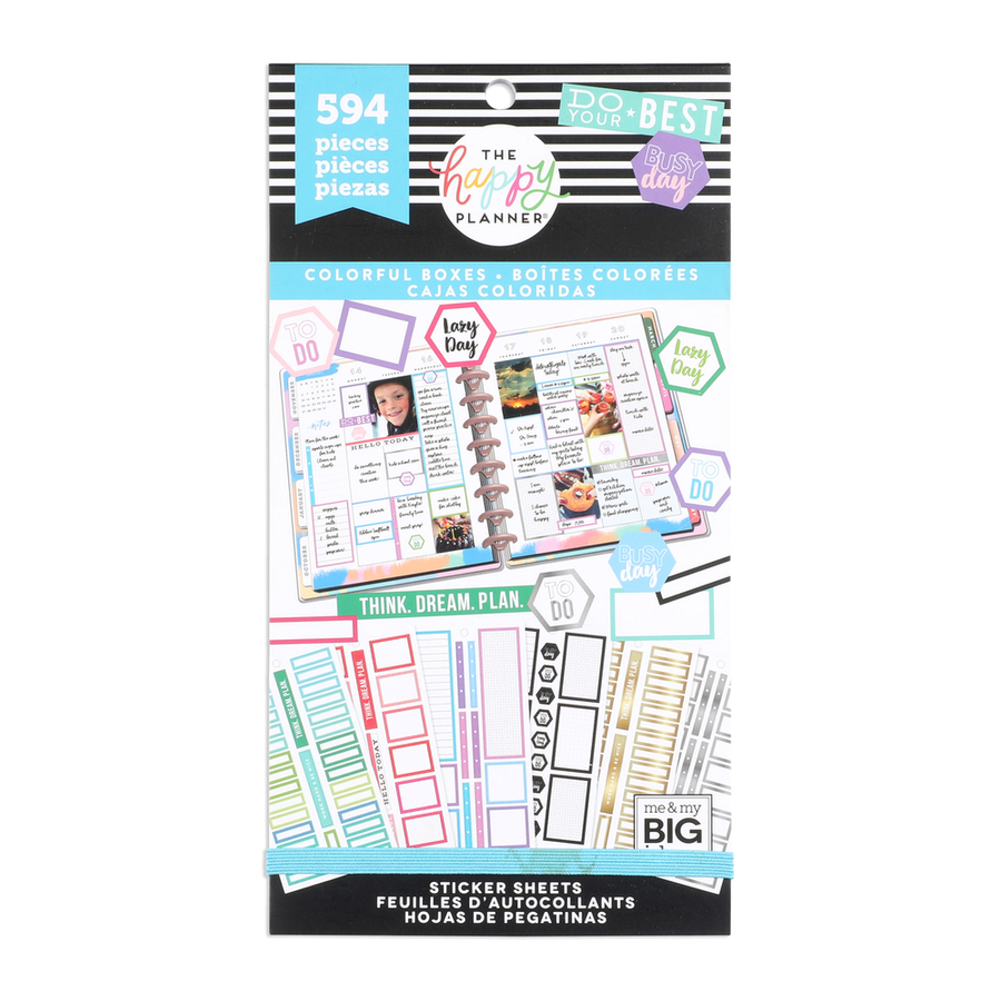 Happy Planner popular Sticker Book Bundle Variety Set - Five Books