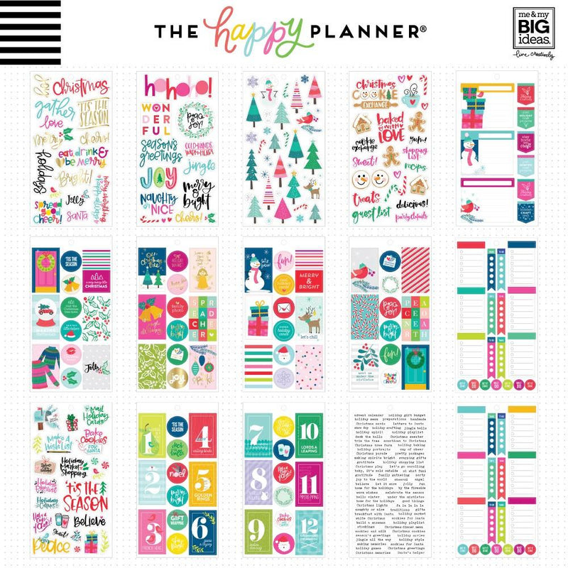 Value Pack Stickers - Christmas – Happy Planner