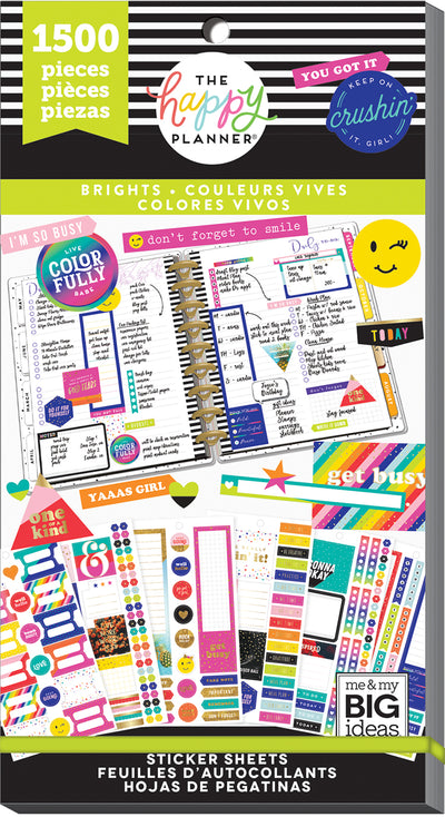 Value Pack Stickers - Brights