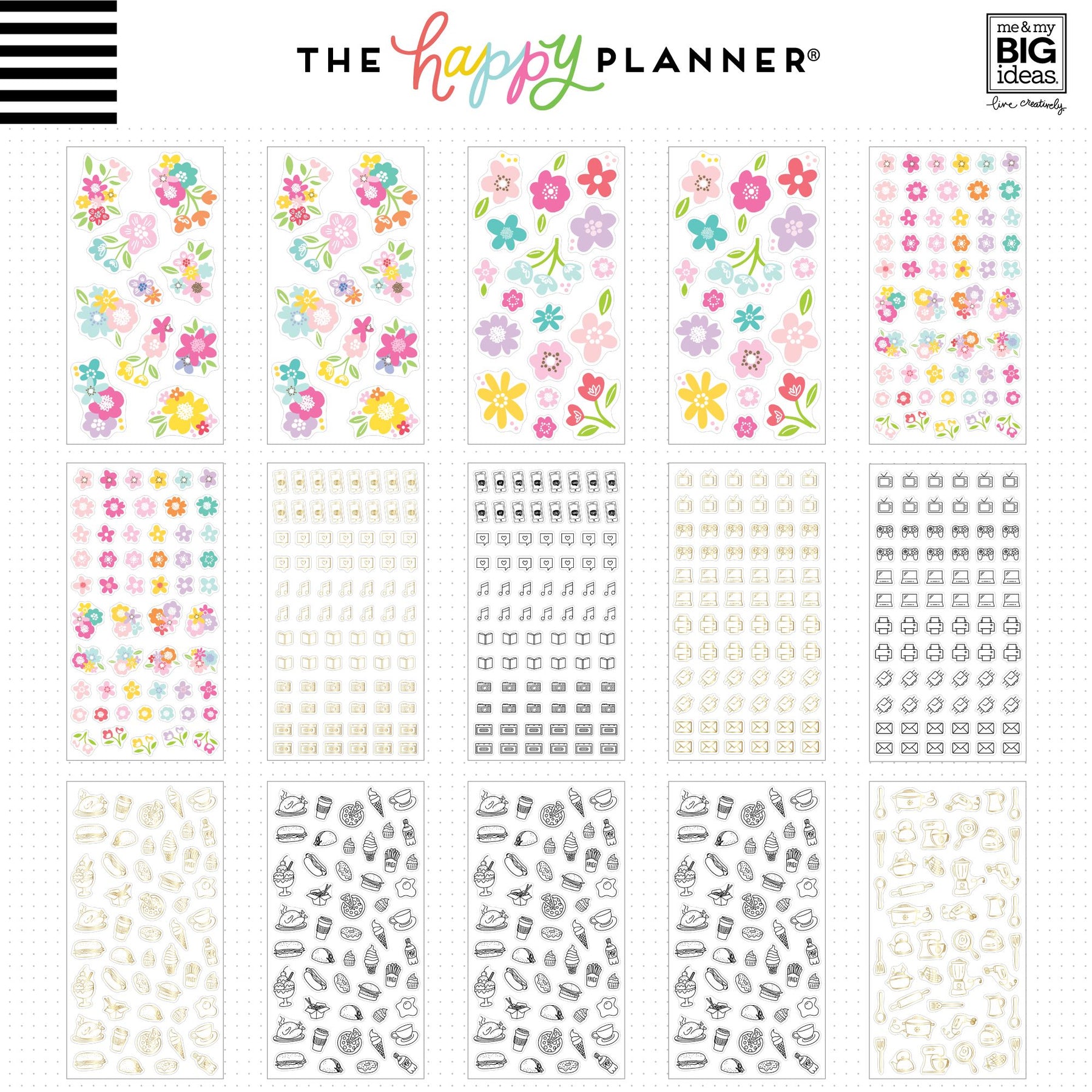 Floral Hands Sticker - Bullet Journal - Planner Sticker — The