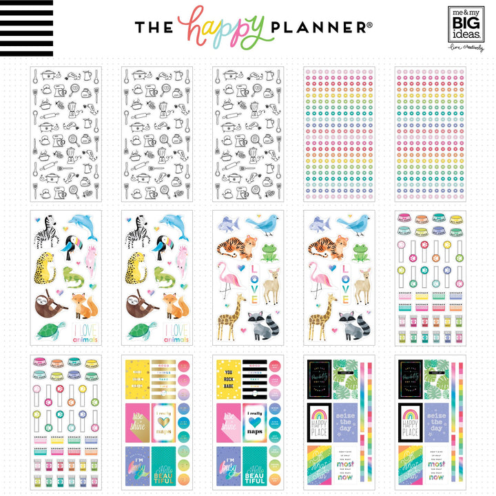 USED Happy Planner Mega Sticker store Books