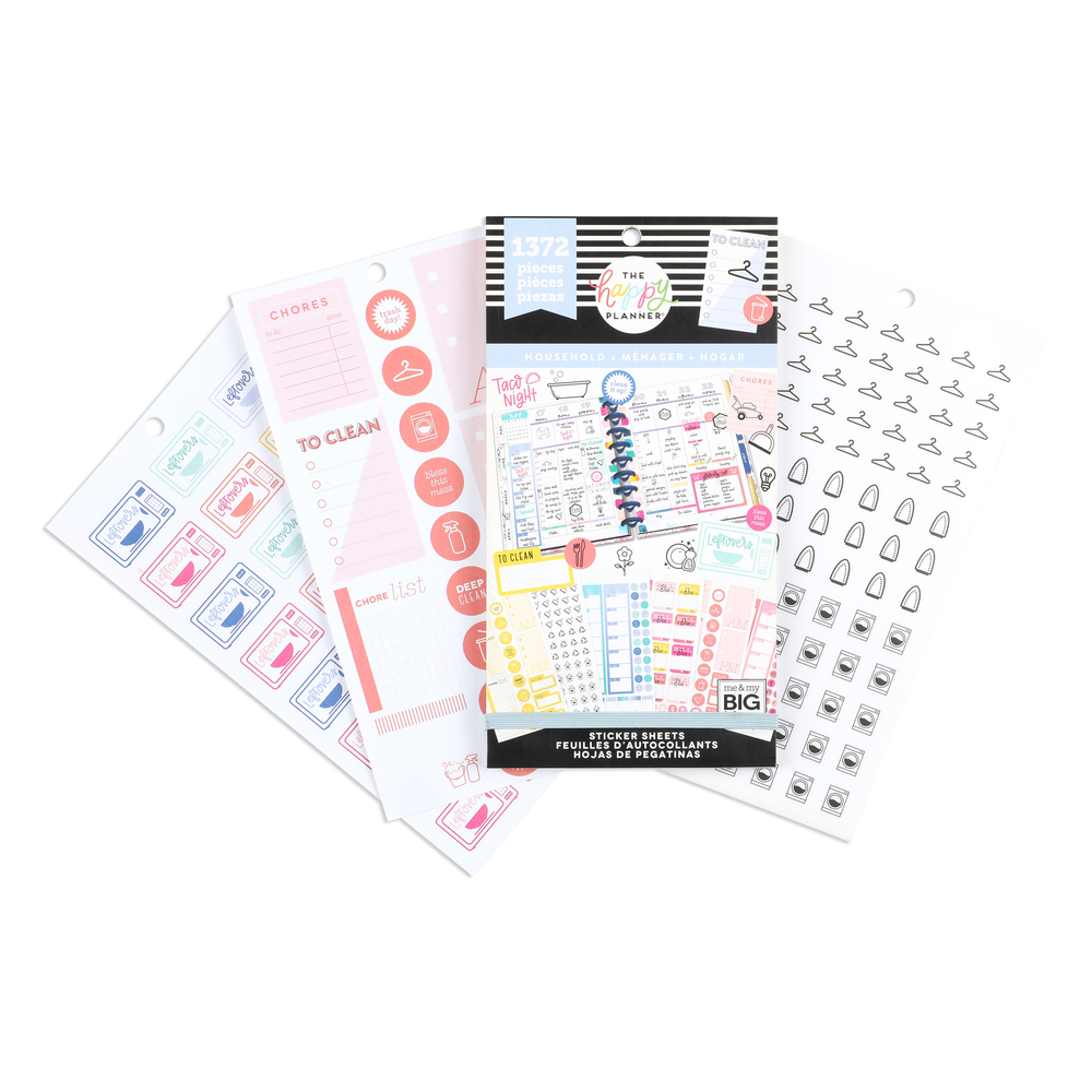 Value Pack Stickers - Household – Happy Planner