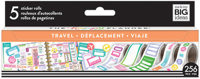 Travel Sticker Rolls