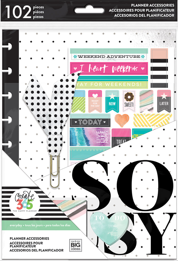 Big Accessory Pack | Teacher | Happy Planner