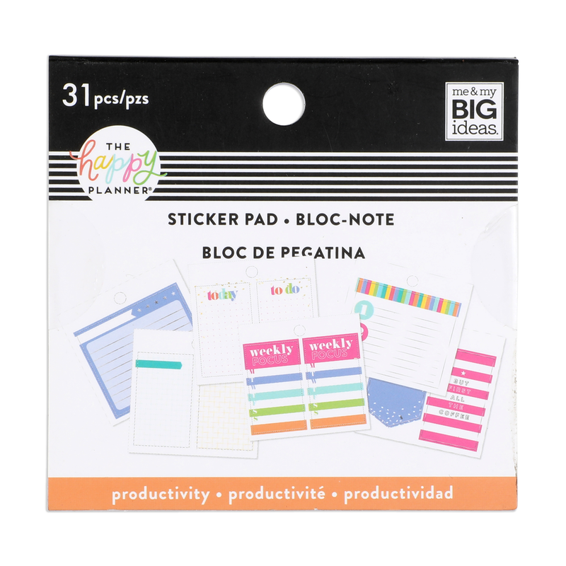 Tiny Sticker Pad - Productivity