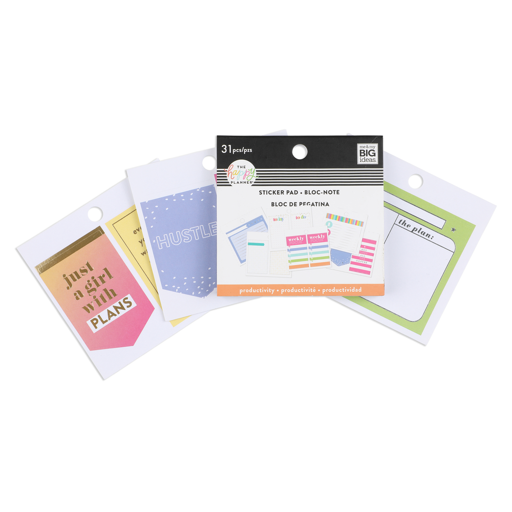 Tiny Sticker Pad - Productivity – Happy Planner