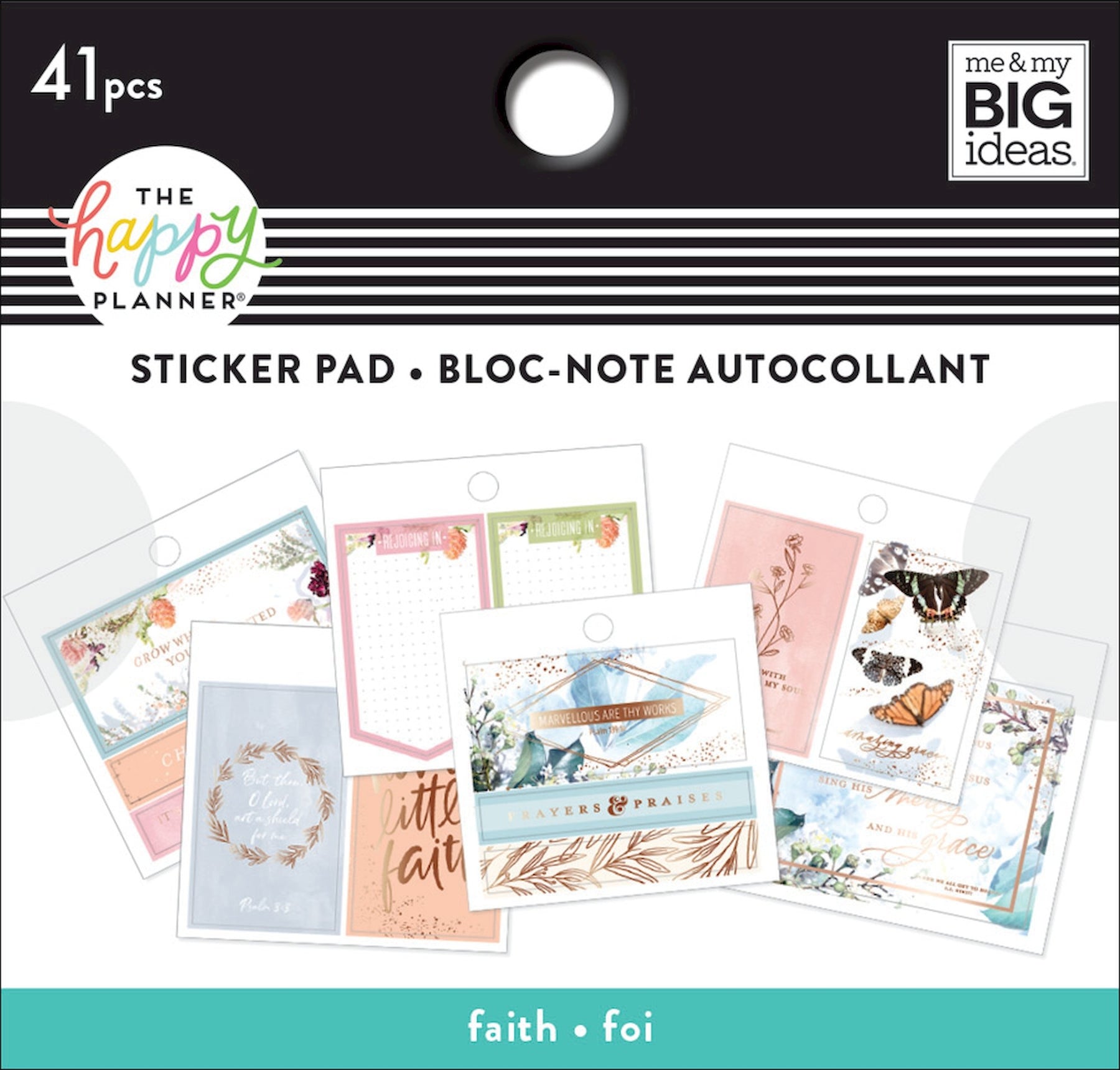 The Happy Planner Tiny Sticker Pad Faith