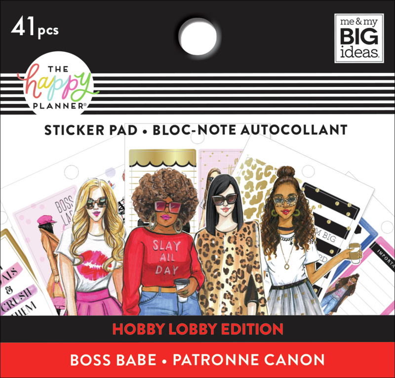 Tiny Sticker Pad - Rongrong - Boss Babe