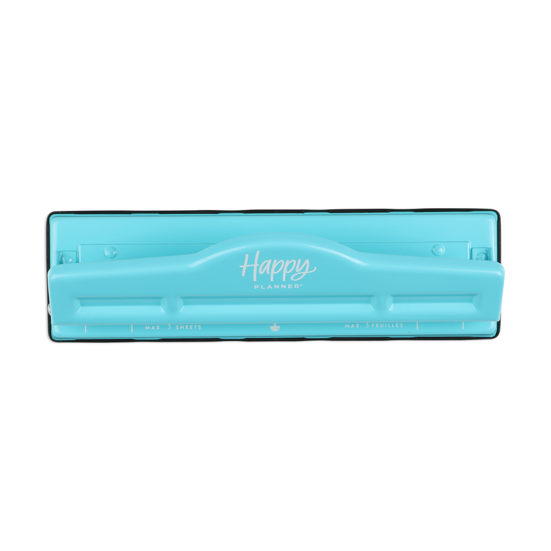 Create 365 The Happy Planner Classic 9 Hole Paper Punch Blue Not Round  Holes