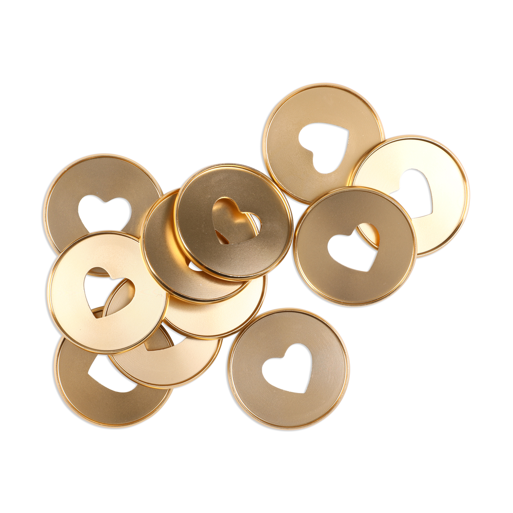 METAL Expander Discs - Gold