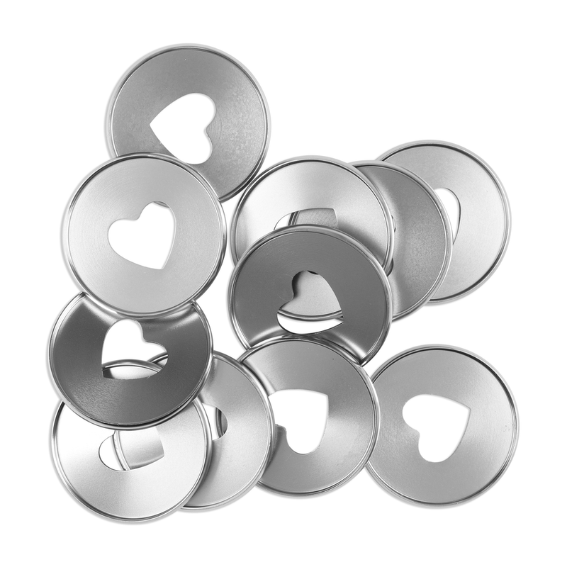 METAL Expander Discs - Silver