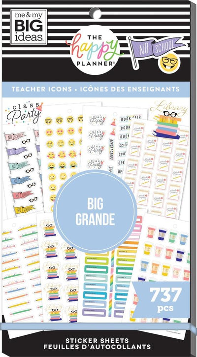 2023 Gone Wild Teacher Box Kit - Big Teacher Planner + Accessories - 1 – The  Happy Planner