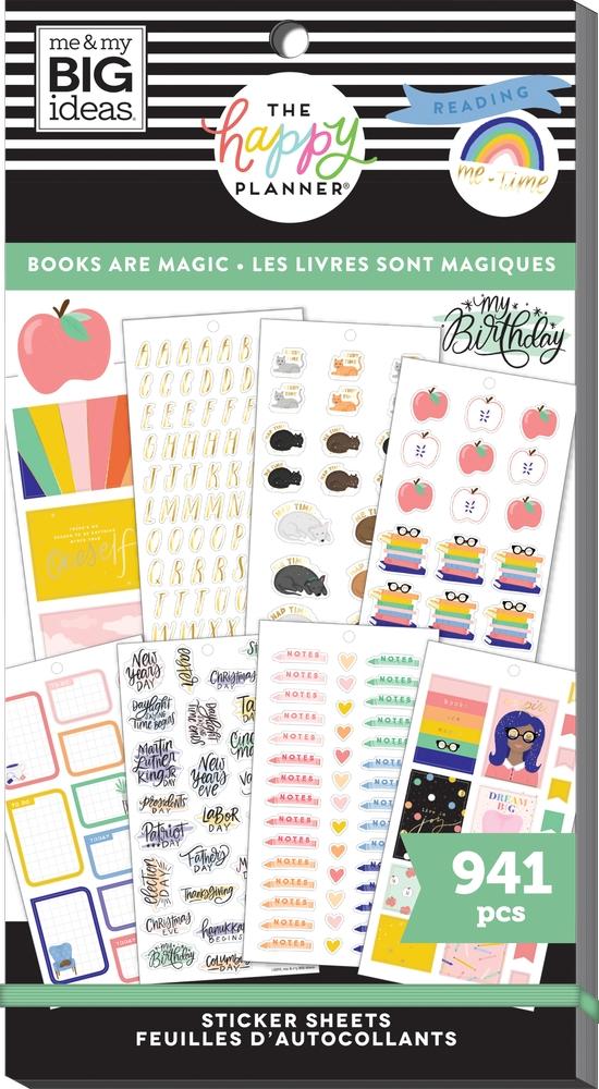 Value Pack Stickers -  Books Are Magic