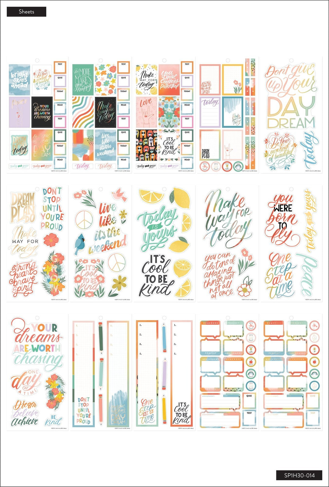 Value Pack Stickers - Cool to Be Kind