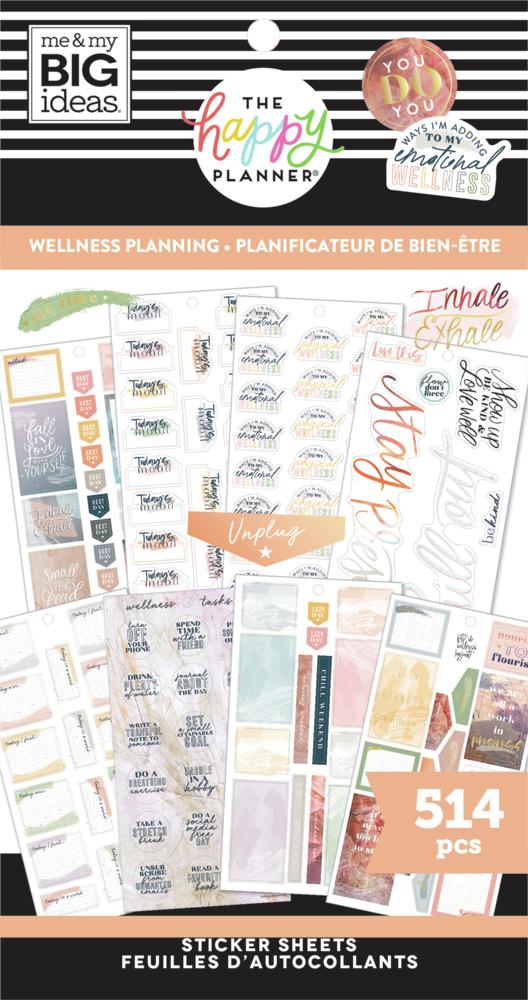 Value Pack Stickers - Wellness Planning