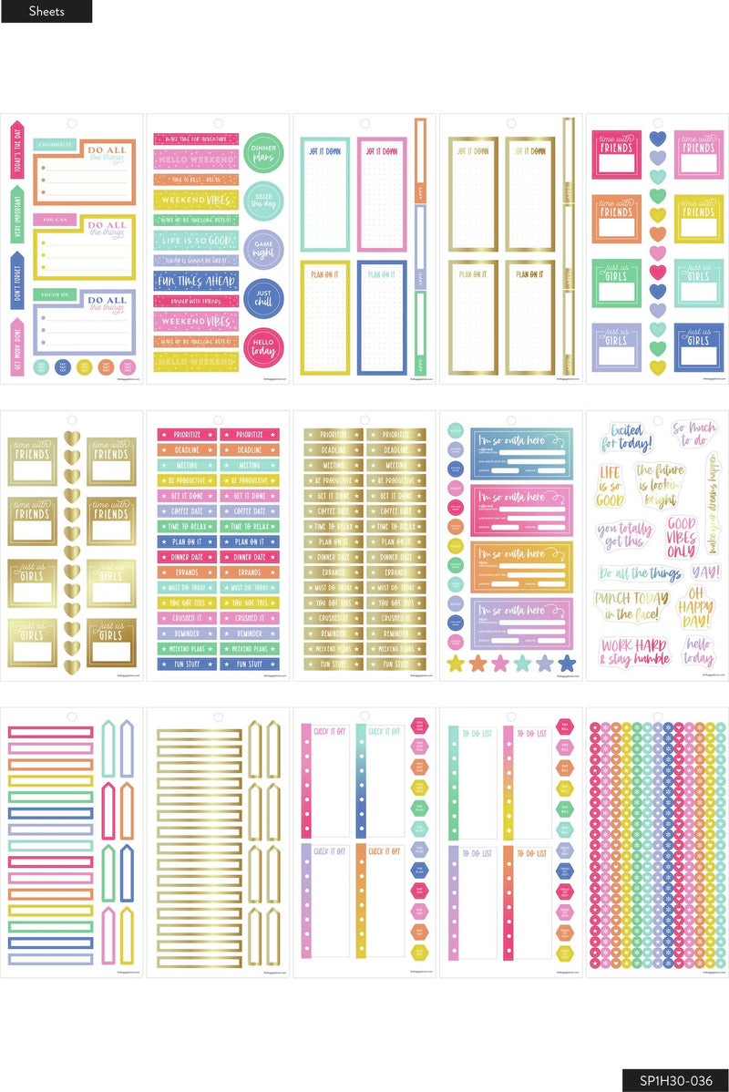 Value Pack Stickers - Brights - Skinny Classic