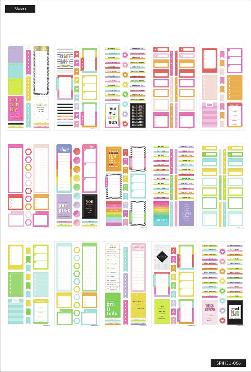 Value Pack Stickers - Productivity - Happy Planner® Preview 