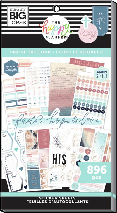 Value Pack Stickers - Praise The Lord