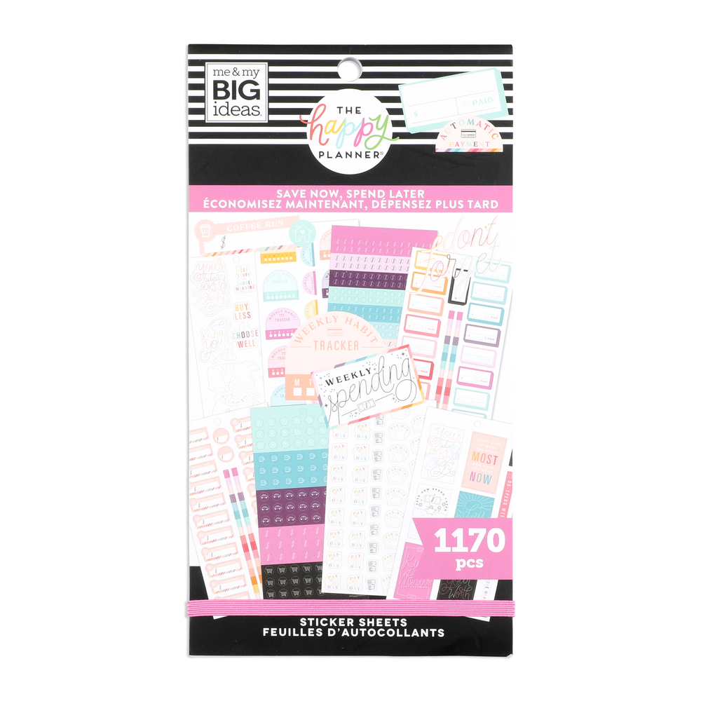 Value Pack Stickers - Save Now Spend Later – Happy Planner