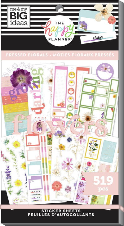 Value Pack Stickers - Pressed Florals