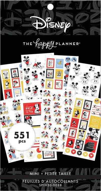 Disney© Value Pack Stickers - Mickey & Friends Mini
