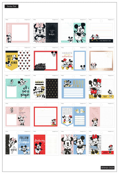 Mickey Mouse and Minnie Mouse Tiny Stickers Pad