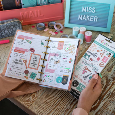 Miss Maker - 8 Sticker Sheets