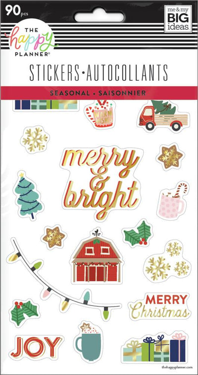  CIEMODA Holiday Seasonal Planner Stickers,Scrapbook