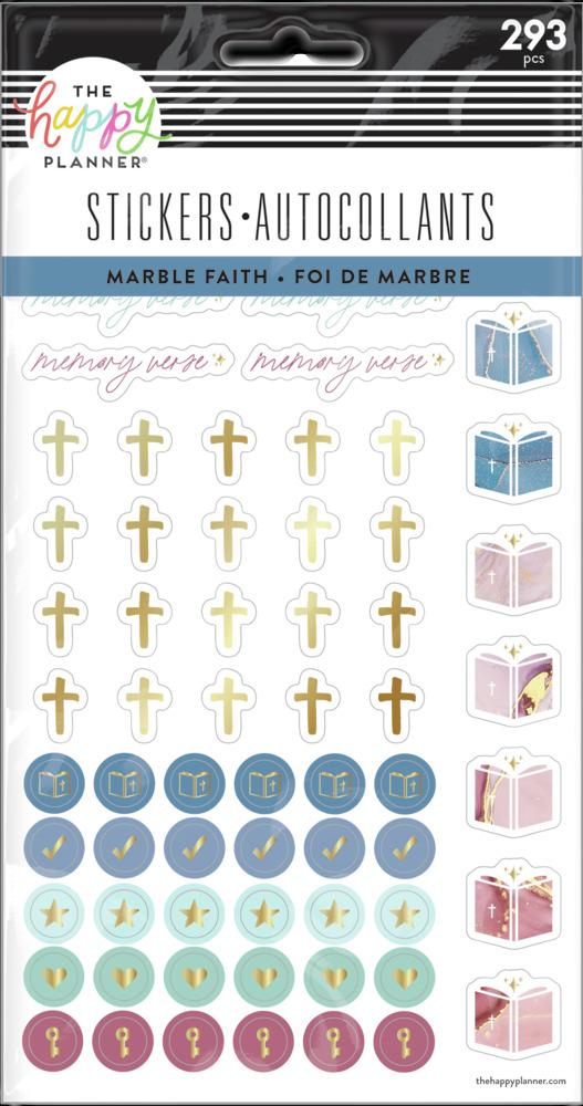 Marble Faith - 5 Sticker Sheets