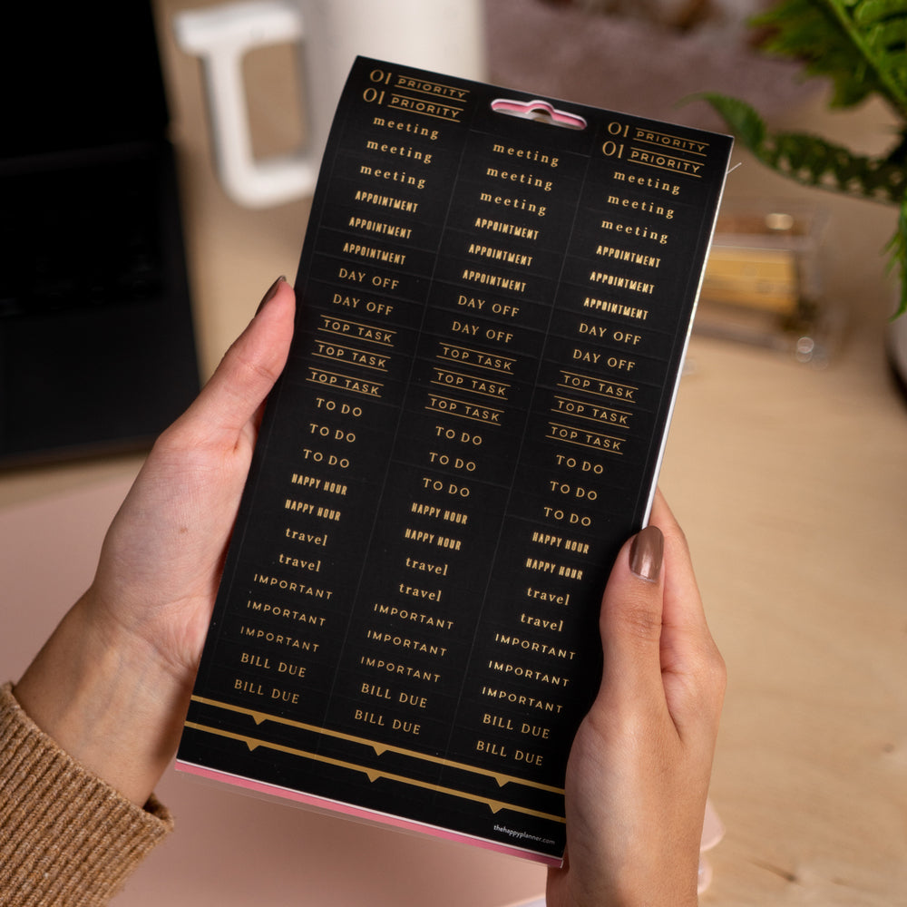 Work + Life - 8 Sticker Sheets – Happy Planner