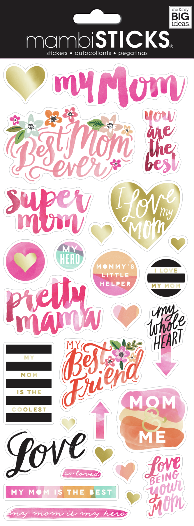 Super Mom - Sticker Sheet