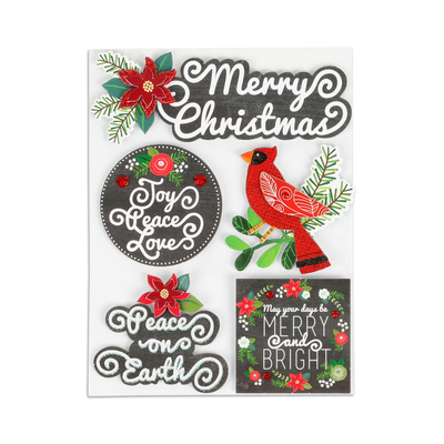 Sticker Sheet - Merry Christmas
