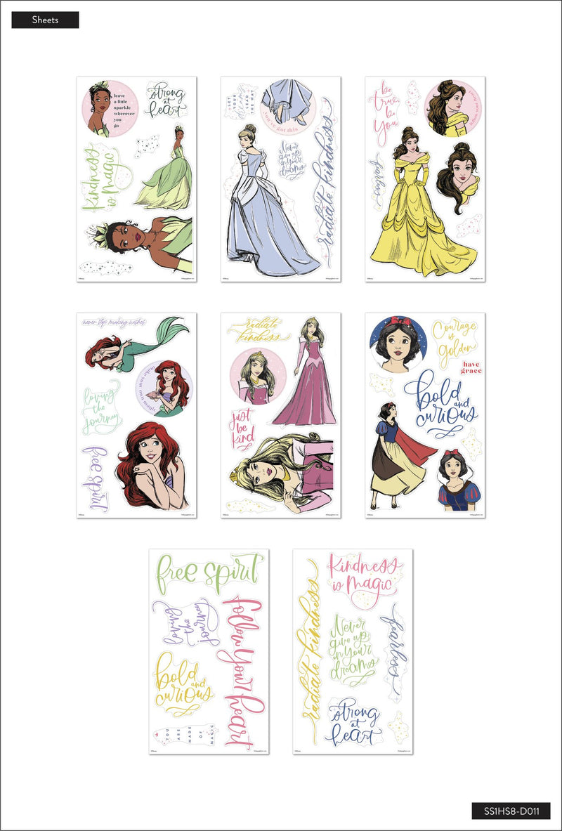 Disney© Princess Large Icons Stickers