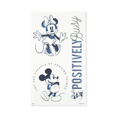 Disney© Mickey Mouse & Minnie Mouse Indigo Large Icons Stickers
