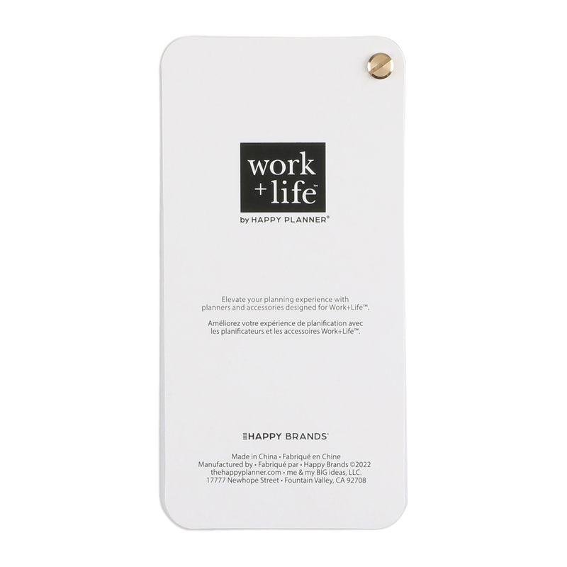 Work + Life Metropolitan - Foil Sticker Fan Book - 12 Sheets