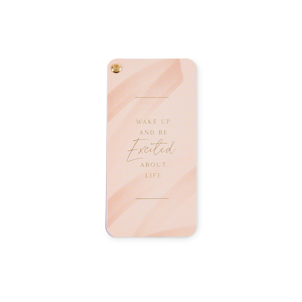 Work + Life Minimalist Fan Sticker Book - 16 Sheets - Blush