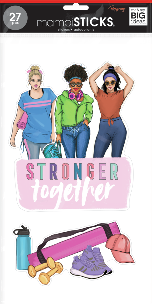 Stronger Together - Rongrong - 8 Sticker Sheets