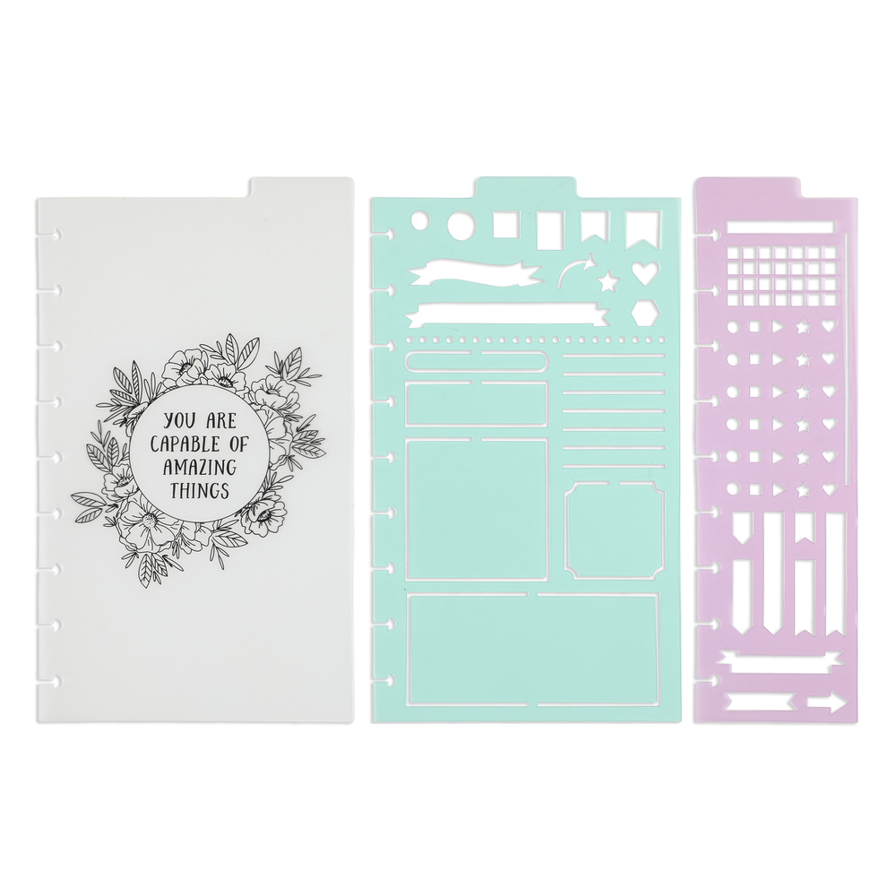 Journaling Stencils Happy Planner