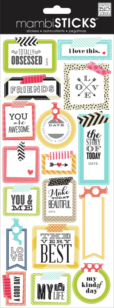 Sticker Sheet - Make Today Beautiful